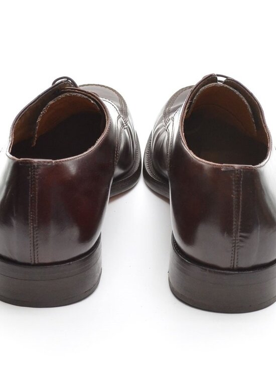 Men Banana Republic Brown Leather Round Toe Oxford 12 D main image 5